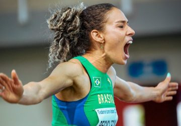 Recordista sul-americana no salto triplo, atleta do Talento Esportivo disputa seu primeiro Mundial adulto