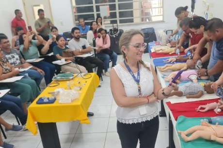 Saúde treina profissionais que atuam em território yanomami