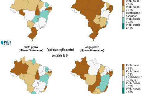 Casos de síndrome respiratória aguda grave aumentam em dez estados