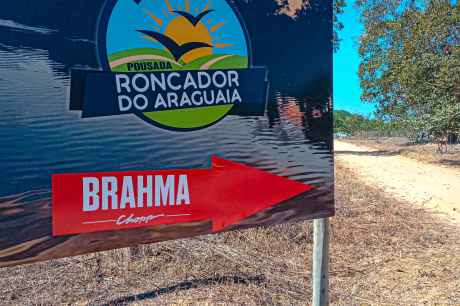 Antiga pousada Cristal em Araguaiana agora é Pousada Roncador do Araguaia