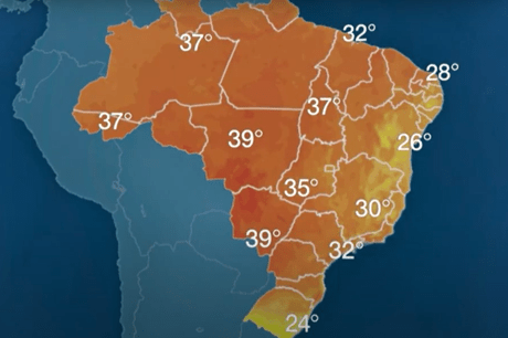 Mato Grosso deve registrar até 39°C neste domingo