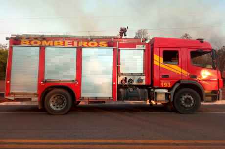 Bombeiros de MT combatem 39 incêndios no Estado nesta quarta-feira (28)