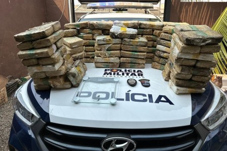 Polícia Militar apreende 100 quilos de supermaconha e prende três pessoas em Sinop