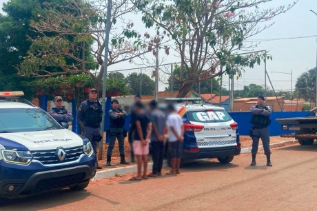 Trio é preso por manobras perigosas e condução irregular no trânsito de Barra do Garças