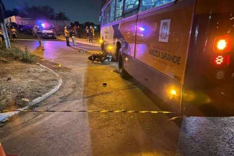 Jovem morre em grave acidente entre moto e ônibus em Mato Grosso