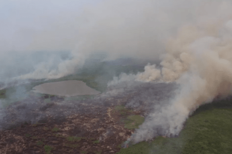 Governo Federal reconhece situação de emergência em 58 municípios de MT por causa dos incêndios florestais