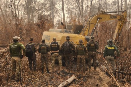 PF deflagra Operação Ágata Oeste II em combate à extração ilegal de ouro em terra indígena no Mato Grosso