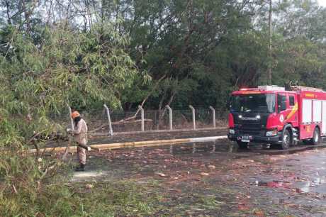 Corpo de Bombeiros alerta para riscos de acidentes durante as primeiras chuvas da temporada