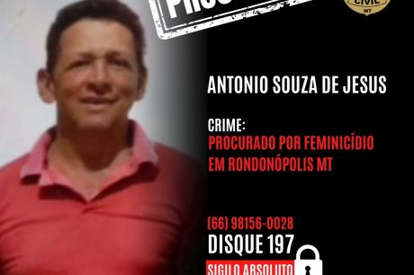 Polícia Civil busca pedreiro que matou companheira em Rondonópolis