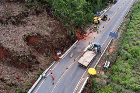 Trânsito no trecho do Portão do Inferno será totalmente interrompido entre 27 e 29 de novembro