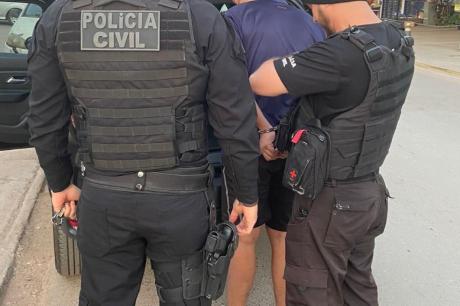 Polícia Civil prende traficante envolvido em venda de droga na modalidade delivery