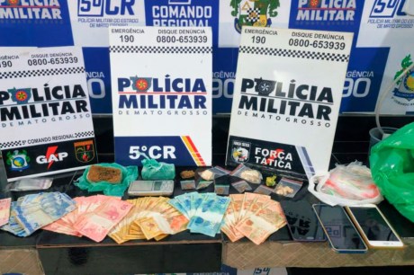 Polícia Militar desarticula ponto de tráfico em Barra do Garças