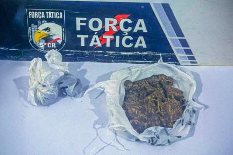 Força Tática prende homem por tráfico de drogas em Barra do Garças