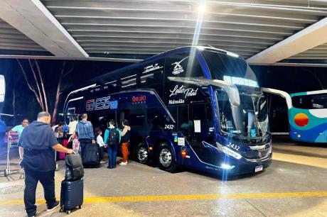 Nova linha de ônibus rodoviário começa a operar entre Cuiabá e Juína