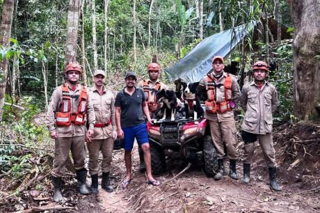 Homem desaparecido há 12 dias na Floresta Amazônica é encontrado com vida