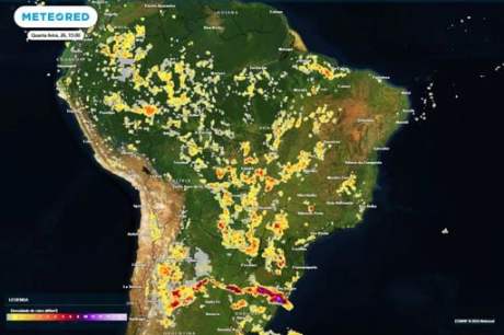 Alerta Climático: Sul em Chamas e Norte Alagado!