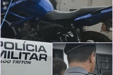 PM apreende dois adolescentes por furto de motocicleta em Barra do Garças