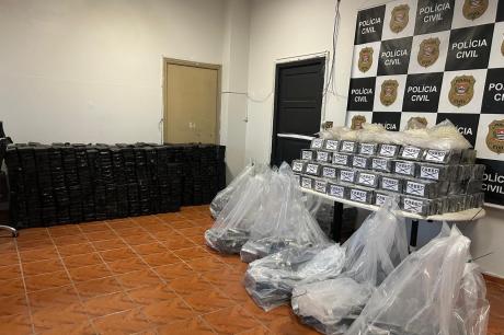 2 toneladas de cocaína: apreensão envolveu cruzamento de dados, investigação e trabalho de campo